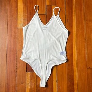 Deep V-Neck Bodysuit